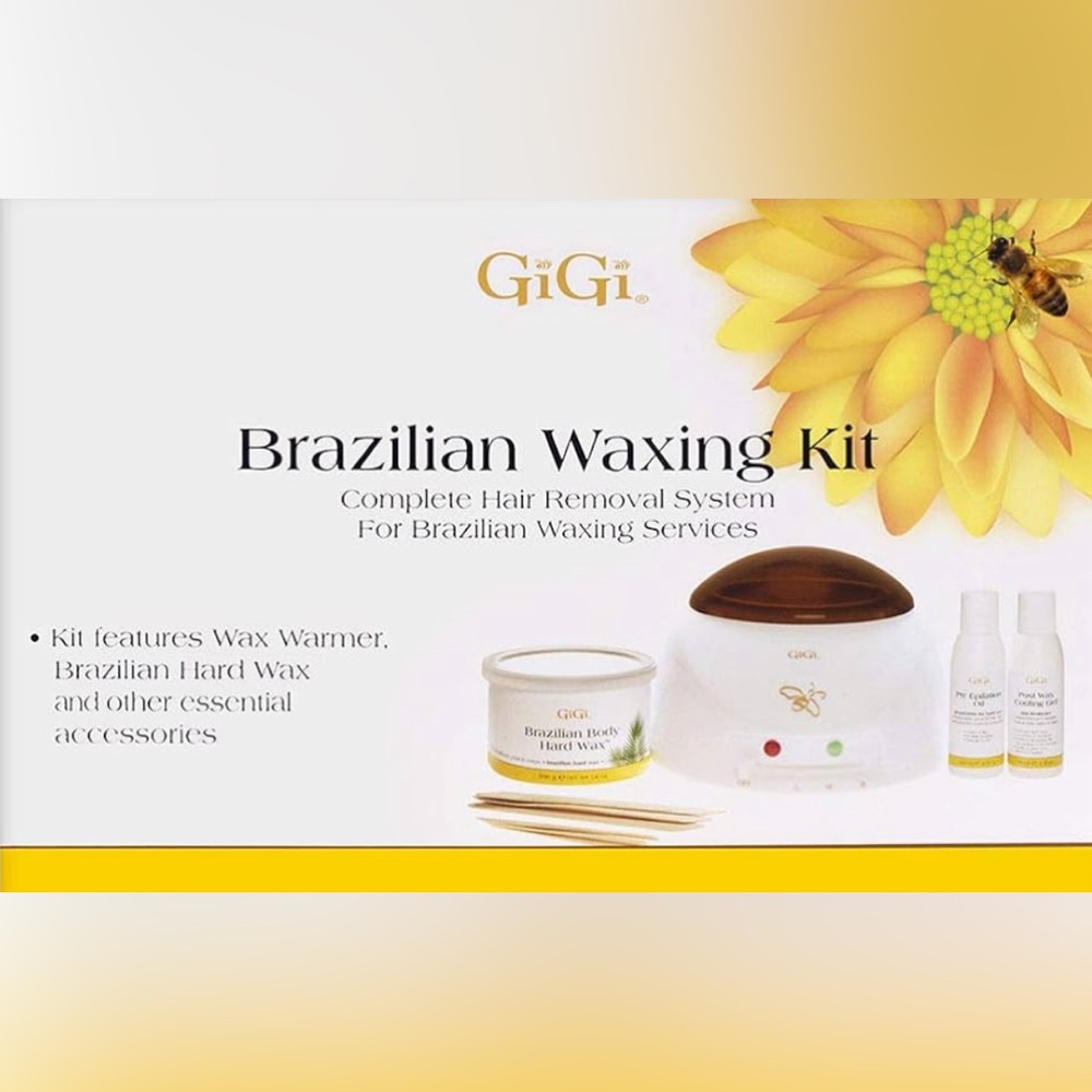 New/ Unopened GiGi Brazilian Hair Removal Waxing Kit